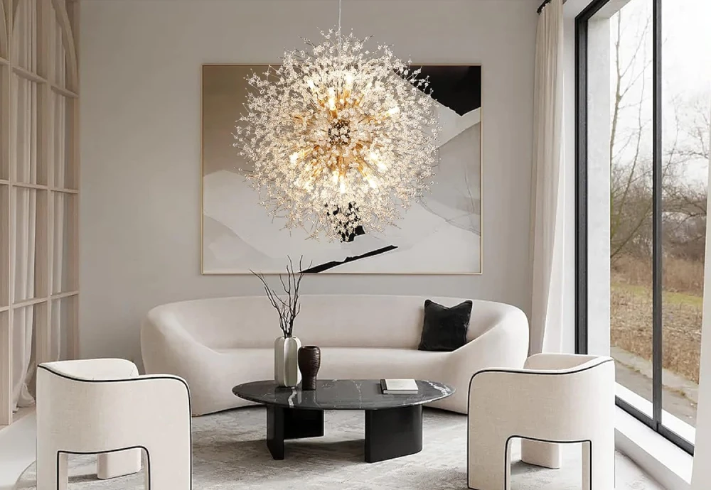 modern globe chandelier