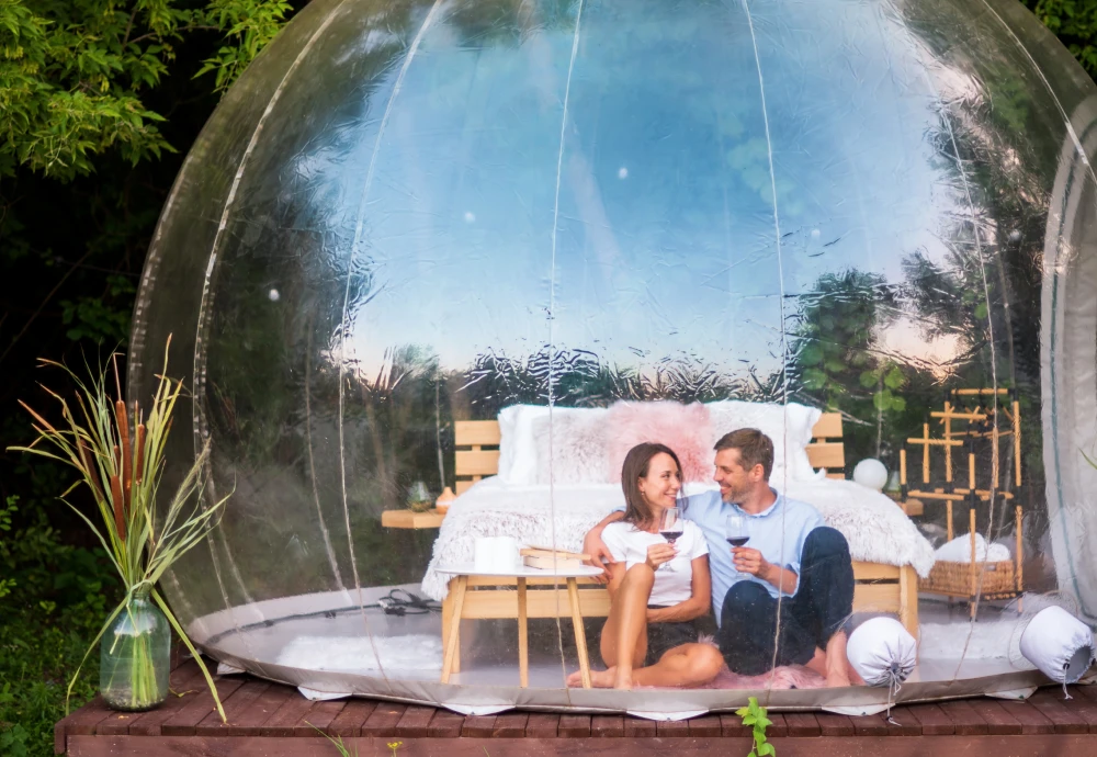 stargazing bubble dome tent