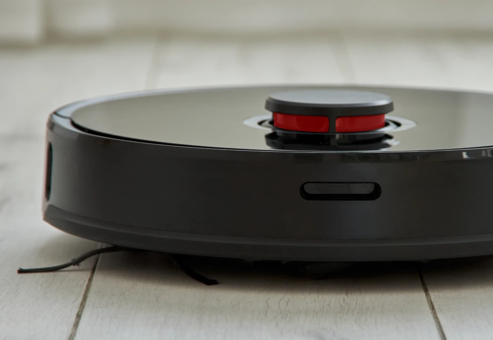 robot vacuum cleaner sweeping and mopping